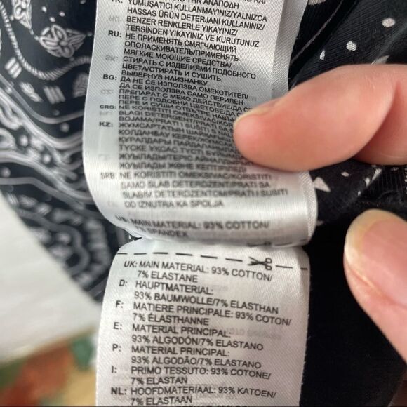 Adidas Jersey Printed Kaleidoscope Cropped Top - Picture 9 of 9